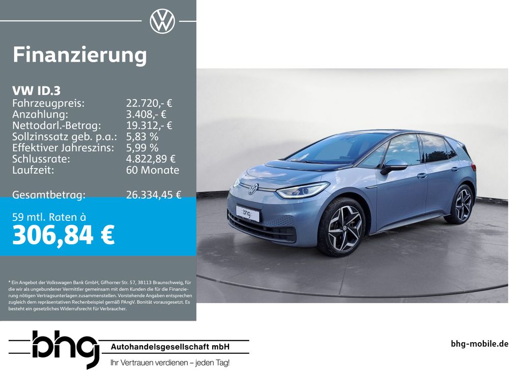 Volkswagen ID.3 Performance Pro Tech *HEAD-UP*PANO*KAMERA*A