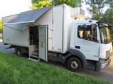 Mercedes-Benz Atego 821=Laden=Verkaufsfahrzeug=Bäcker=Kühlung= - Pkw-Anhänger Verkauf