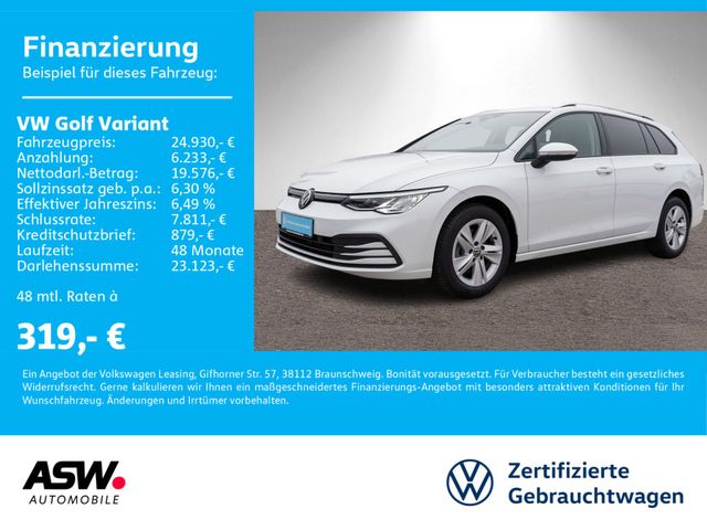 Volkswagen Golf Variant Life 1.0TSI LED Nav PDC v+h SHZ AHK