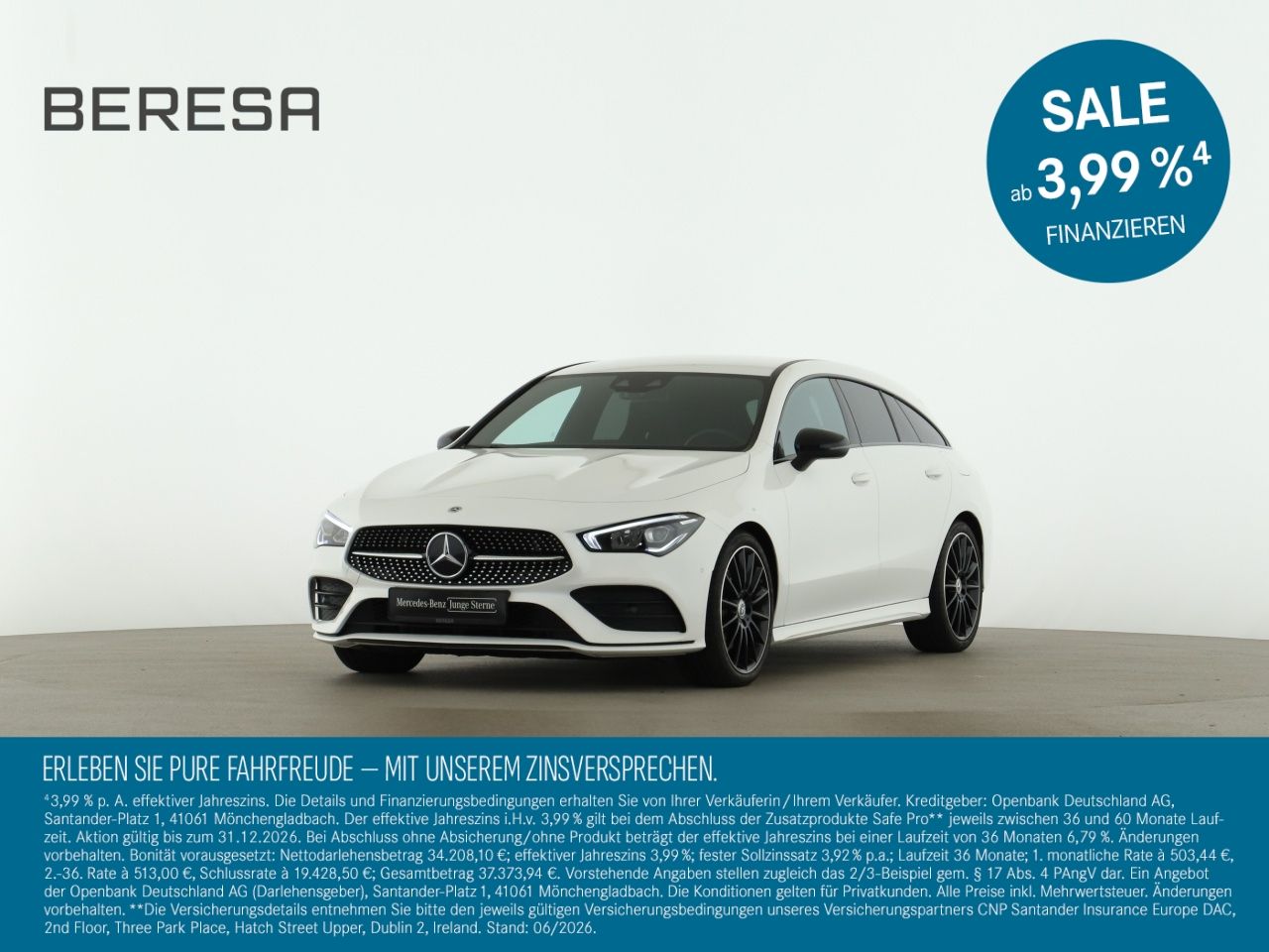 MERCEDES-BENZ CLA 200 SB AMG Night MBUX Kamera LED Navi Sitzhz