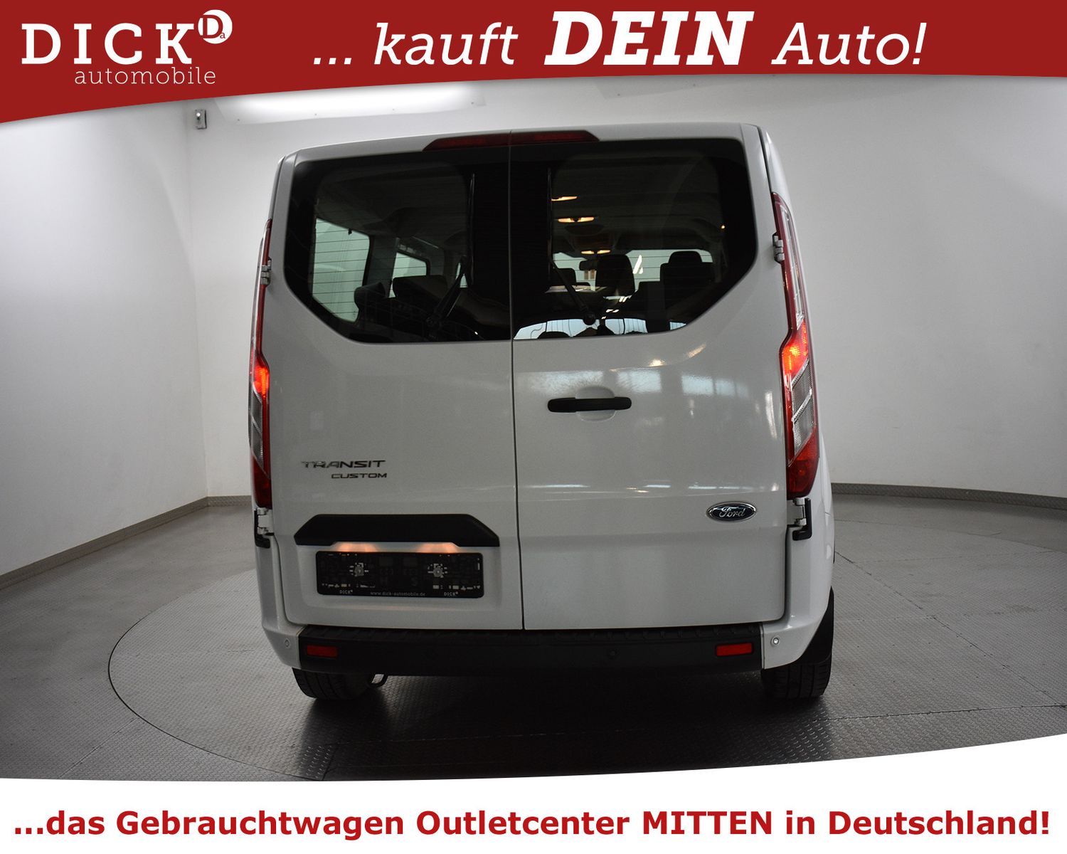 Fahrzeugabbildung Ford Tourneo Cust 2.0d Lang >9-SIT+KLIMA+PDC+TEMP+MFL