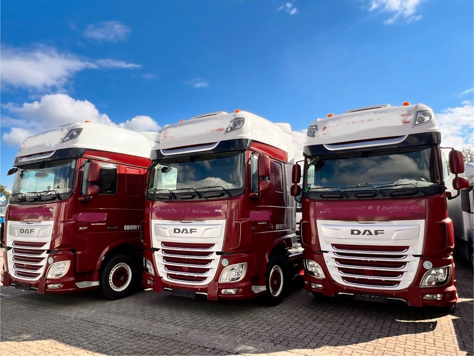 Fahrzeugabbildung DAF 2 Stück SSC XF 480 FT, Intarder