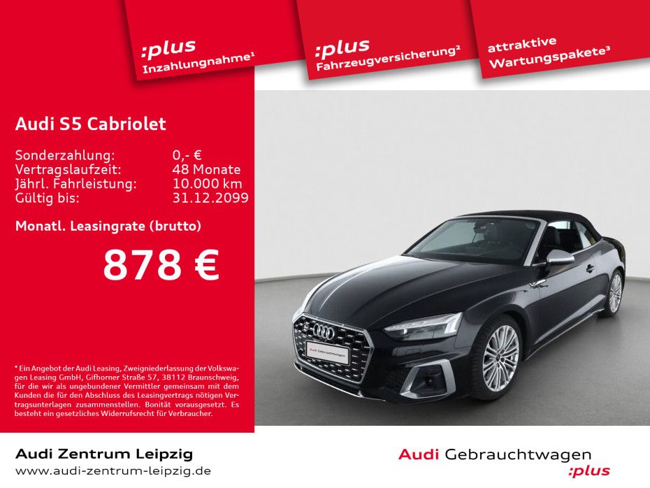 Audi S5 Cabriolet TFSI *Matrix*AHK*HuD*Massage*
