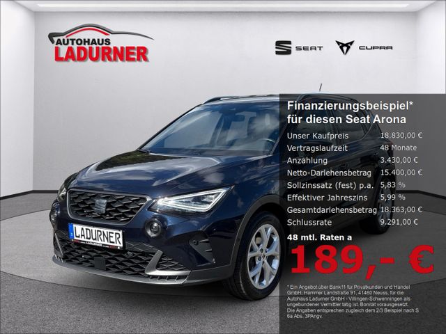 Arona FR 1.0l TSI DSG*AHK+Navi+FullLink+XL Assis