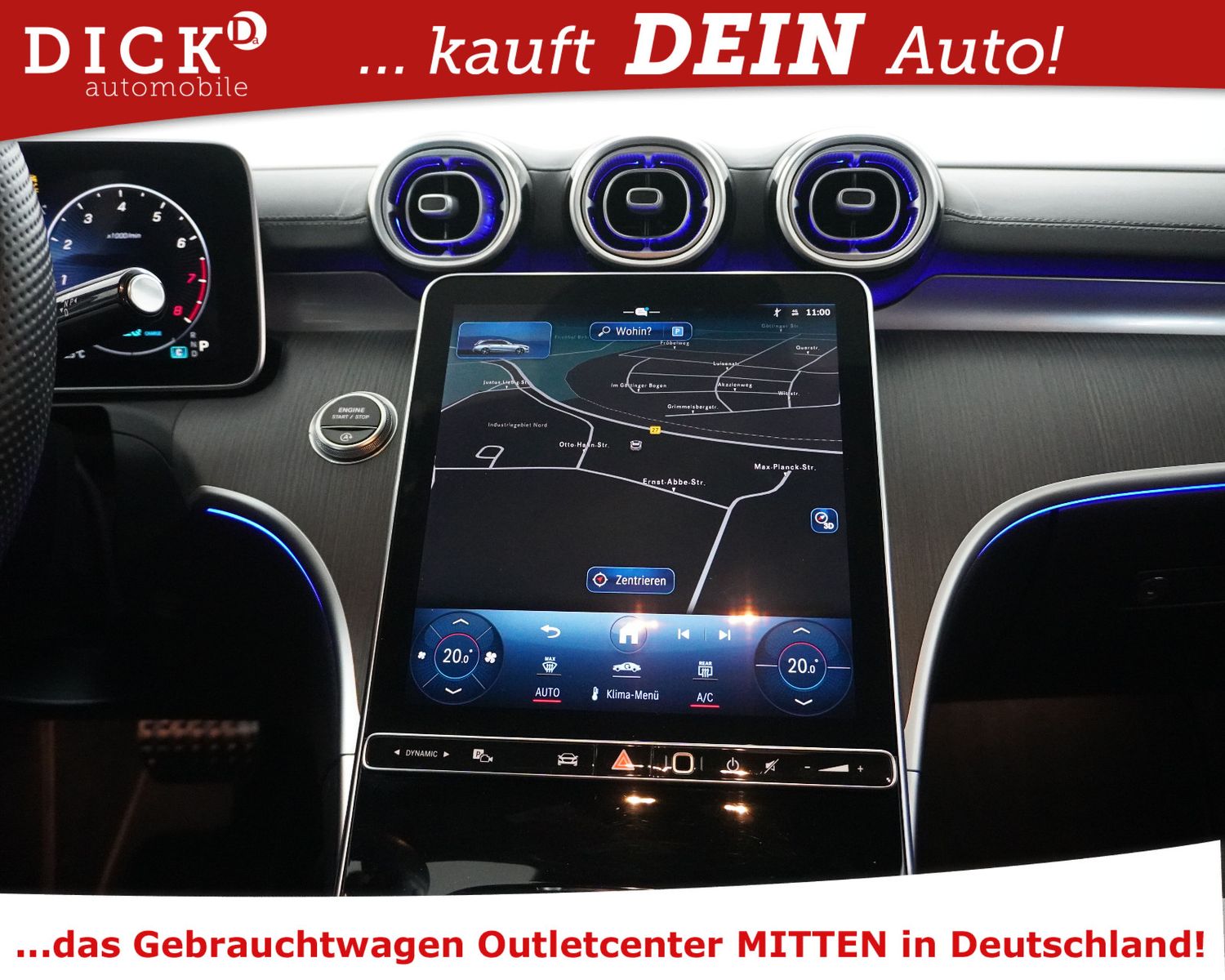 Fahrzeugabbildung Mercedes-Benz C 200 T 2X AMG Line >NIGHT+PANO+MEMO+KAM+ACC+19"
