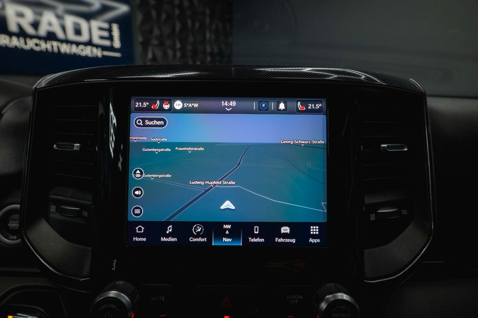 Fahrzeugabbildung Dodge RAM 5.7 V8 HEMI 4x4 Built to Serve AXLE LOCK FOX