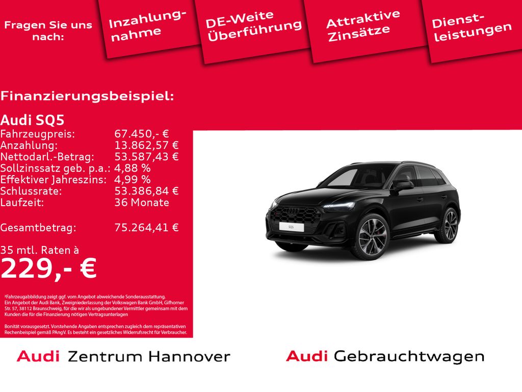 Audi SQ5 3.0 TDI quattro Kamera Pano LED