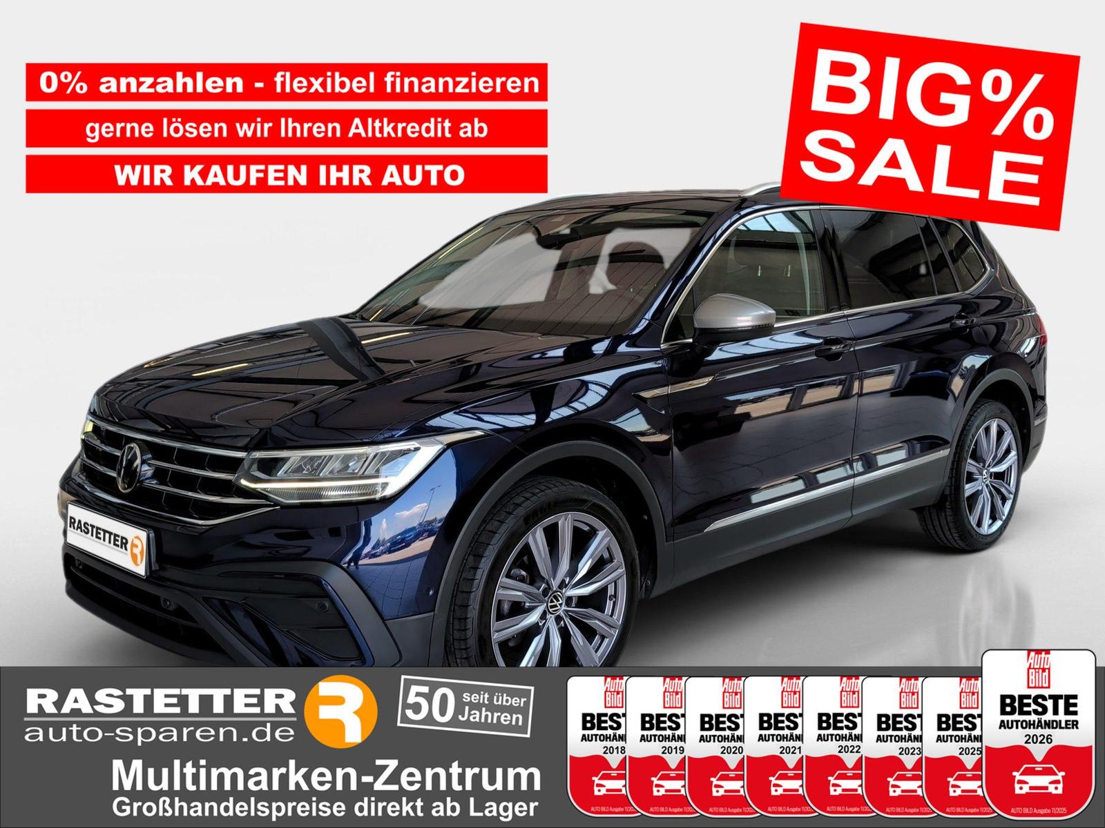 Volkswagen Tiguan Allspace TDI DSG Life AHK+PanoSD+Navi+ACC