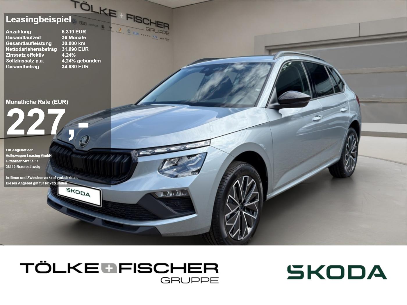Skoda Kamiq 1.0 TSI Tour AHK AUT Kam. Virtual KeyLess
