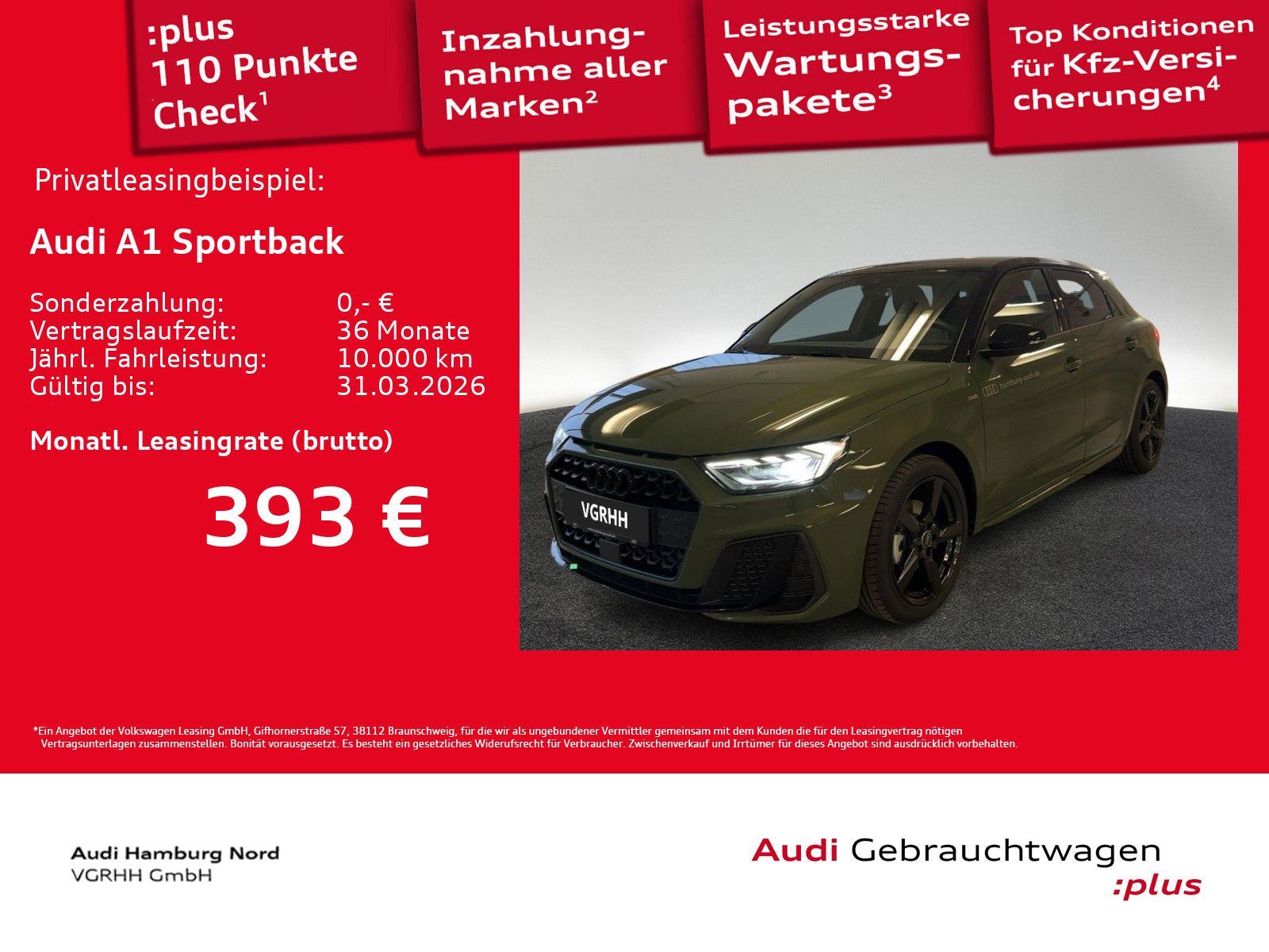 Audi A1 Sportback 30 TFSI S line S tronic Sound LED