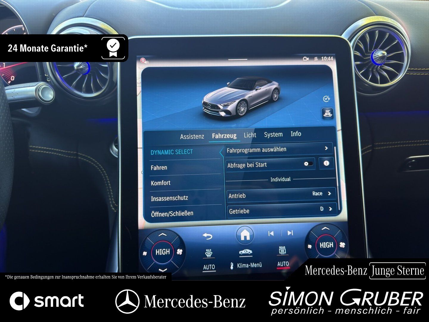 Fahrzeugabbildung Mercedes-Benz SL 63 4M+ AMG Manufaktur magno Perfo Sitz Lift