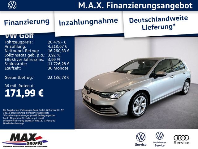 Golf VIII 2.0 TDI LIFE LED+DCP+NAVI+PDC+DAB+APP