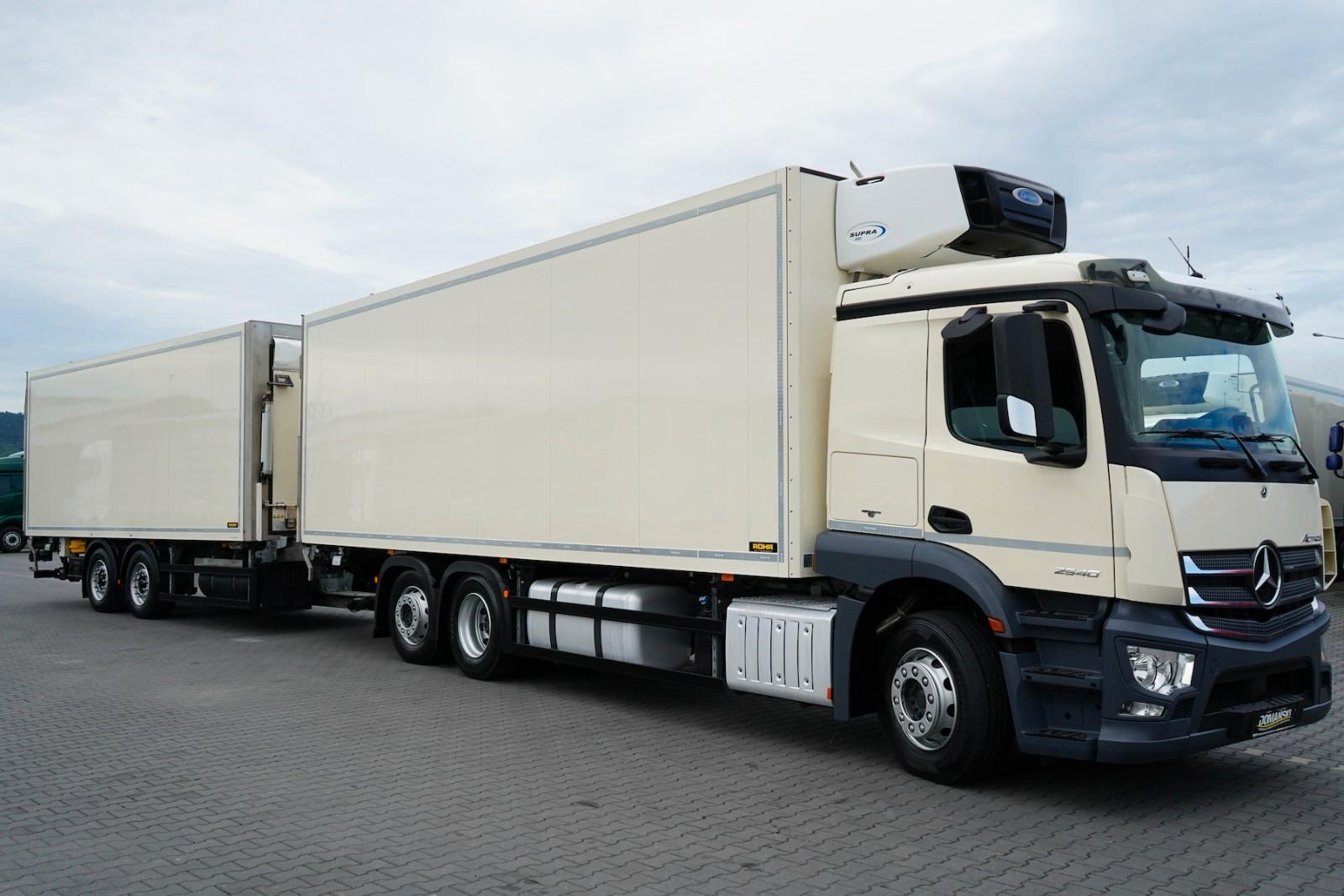 Mercedes-Benz ACTROS / 2540 / ACC / E 6 / ZESTAW PRZEJAZDOWY /