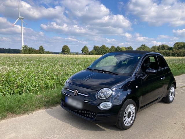 Fiat 500 Cabrio Lounge 1.2 in Carbon Black...