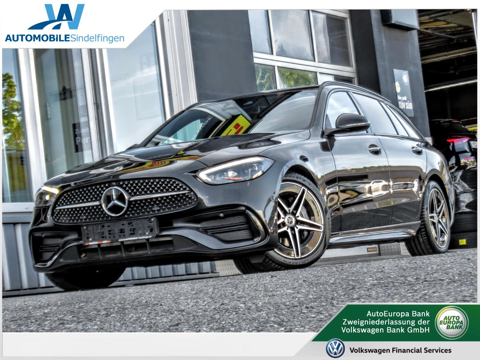 Mercedes-Benz C 200 T-Modell AMG Line NAVI LEDER KAM LED uvm