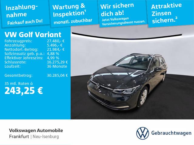 Volkswagen Golf VIII Variant 2.0 TSI DSG Style LED NAVI