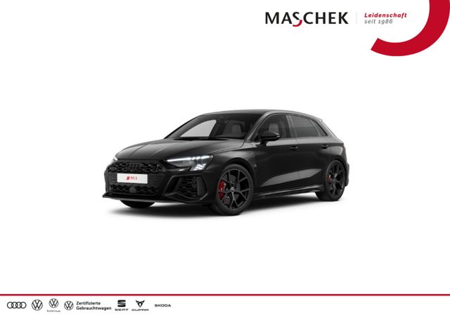 Audi RS3 Sportback Black RS-AGA B&O Pano V-Max Matrix