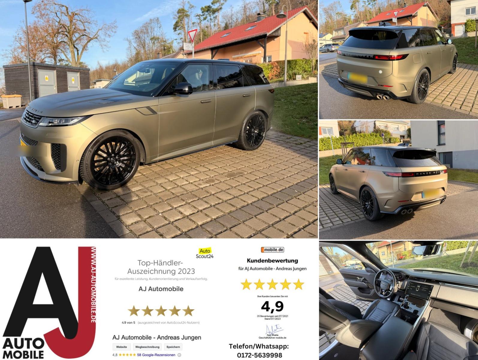 Land Rover Range Rover Sport Range Rover Sport SV P635 Edit