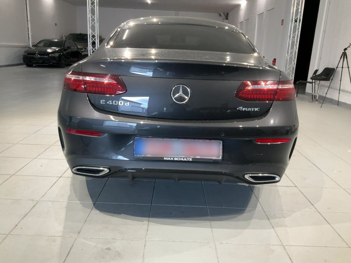 Fahrzeugabbildung Mercedes-Benz E 400 d 4M Cpé AMG Night LED Kamera DL Totwinkel