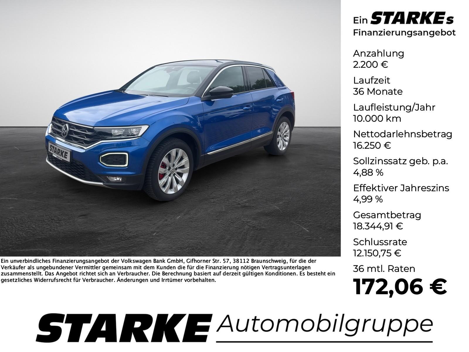 Volkswagen T-Roc 2.0 TSI DSG 4Motion Sport  AHK Navi LED PD
