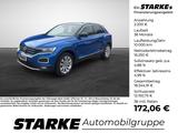 Volkswagen T-Roc 2.0 TSI DSG 4Motion Sport  AHK Navi LED PD - Volkswagen T-Roc mit Benzin-Antrieb: Blau, mit Navigationssystem, Geländewagen