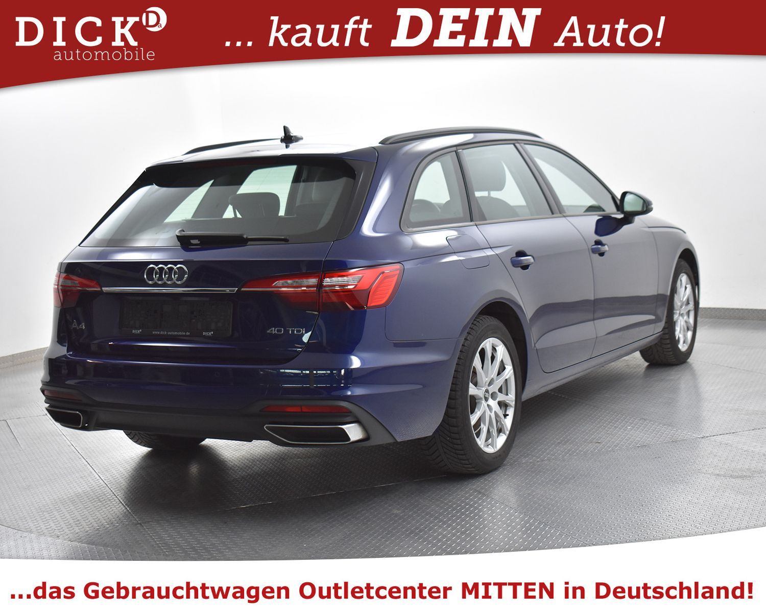 AUDI A4 Av 40d S-Tr >NAVI+LED+SITZHZ+PDC+DAB+TEMP+MFL - Image 8