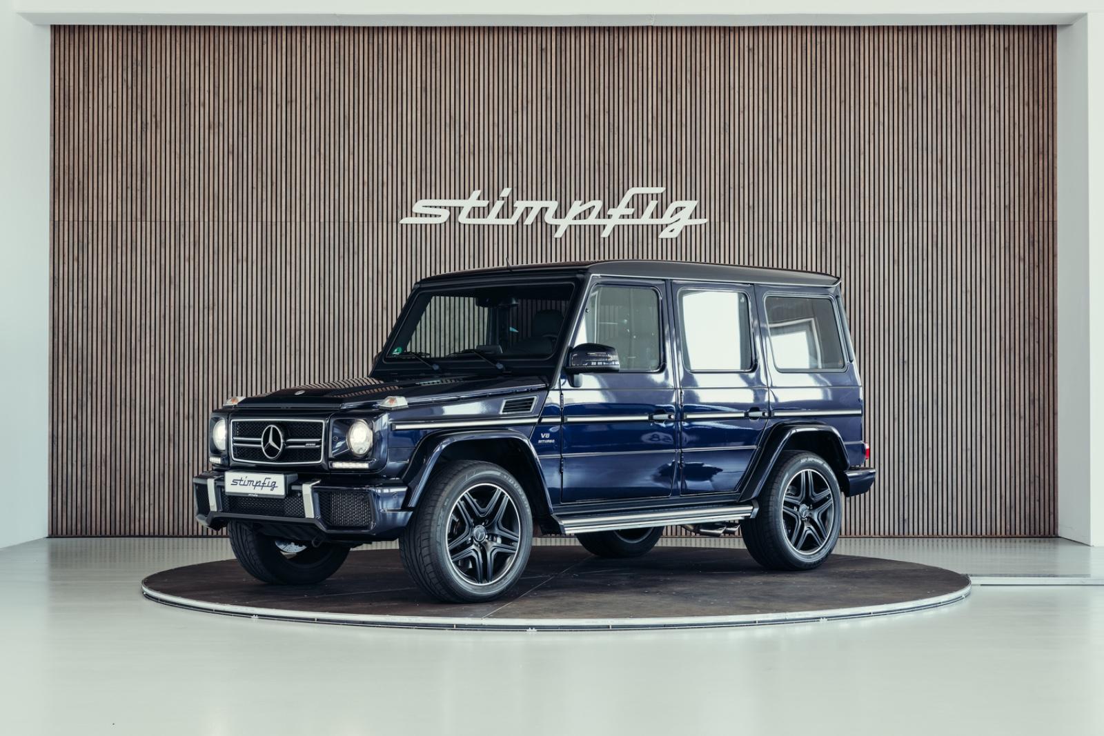 Mercedes-Benz G63, Tansanitblau Met., low mileage