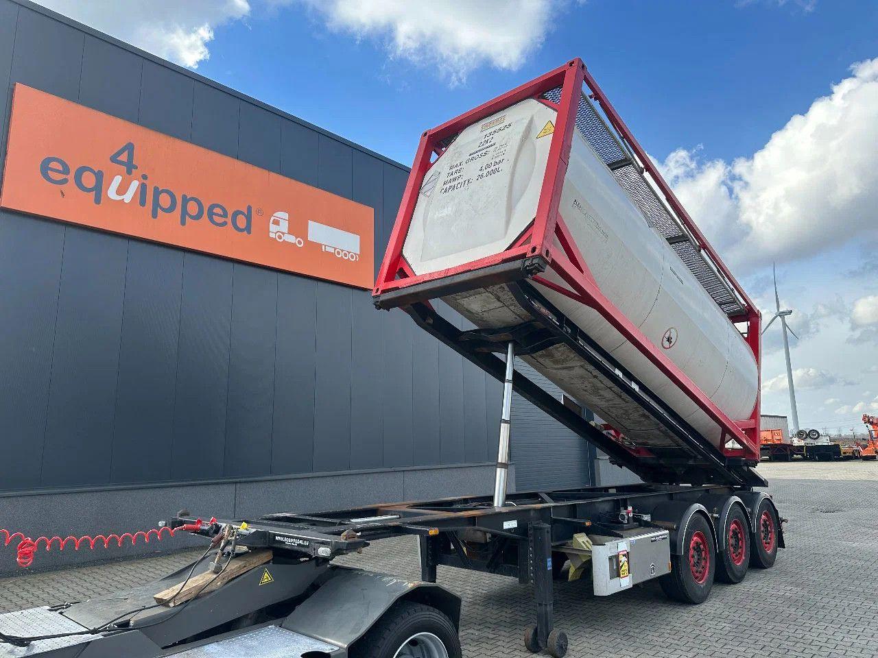 Vanhool 20FT Tipping-chassis (20 degrees tipping angle,