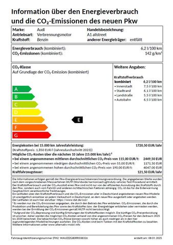 Audi A1 allstreet 30 TFSI S tronic LED+/VC/Comfortkey