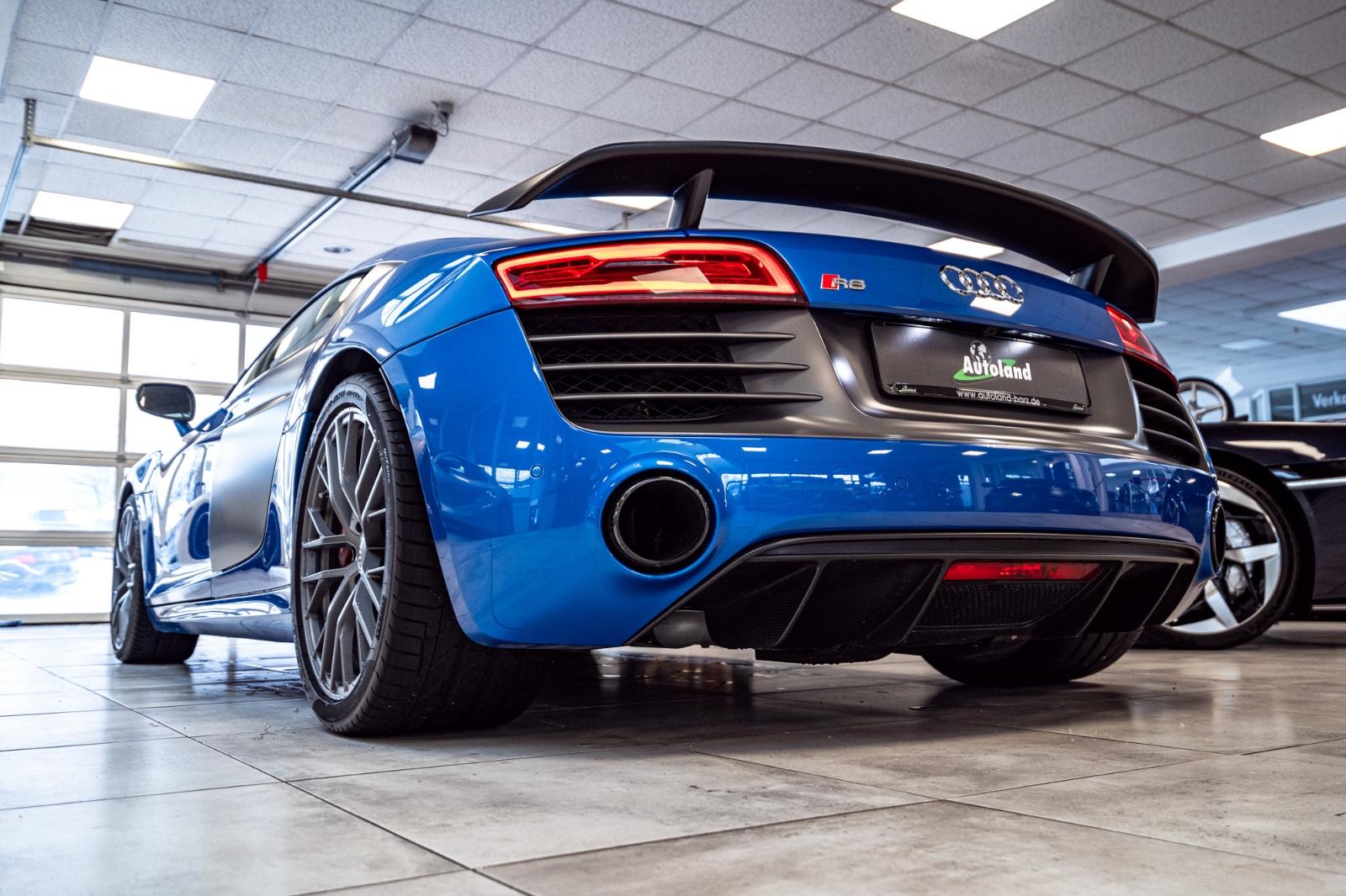 Audi R8 LMX V10 5.2 FSI 570 ch • Série limitée n° 10/99 • 13 400 km • Carbone • Céramique • B&O