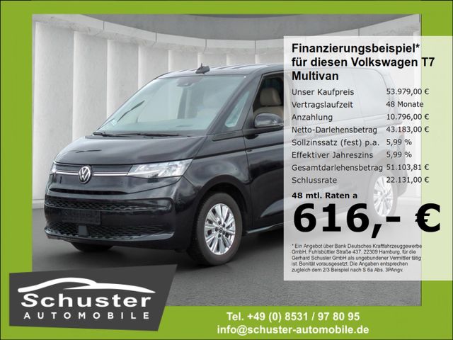 Volkswagen T7 Multivan Life TDI*DSG AHK ACC Head-Up Leder