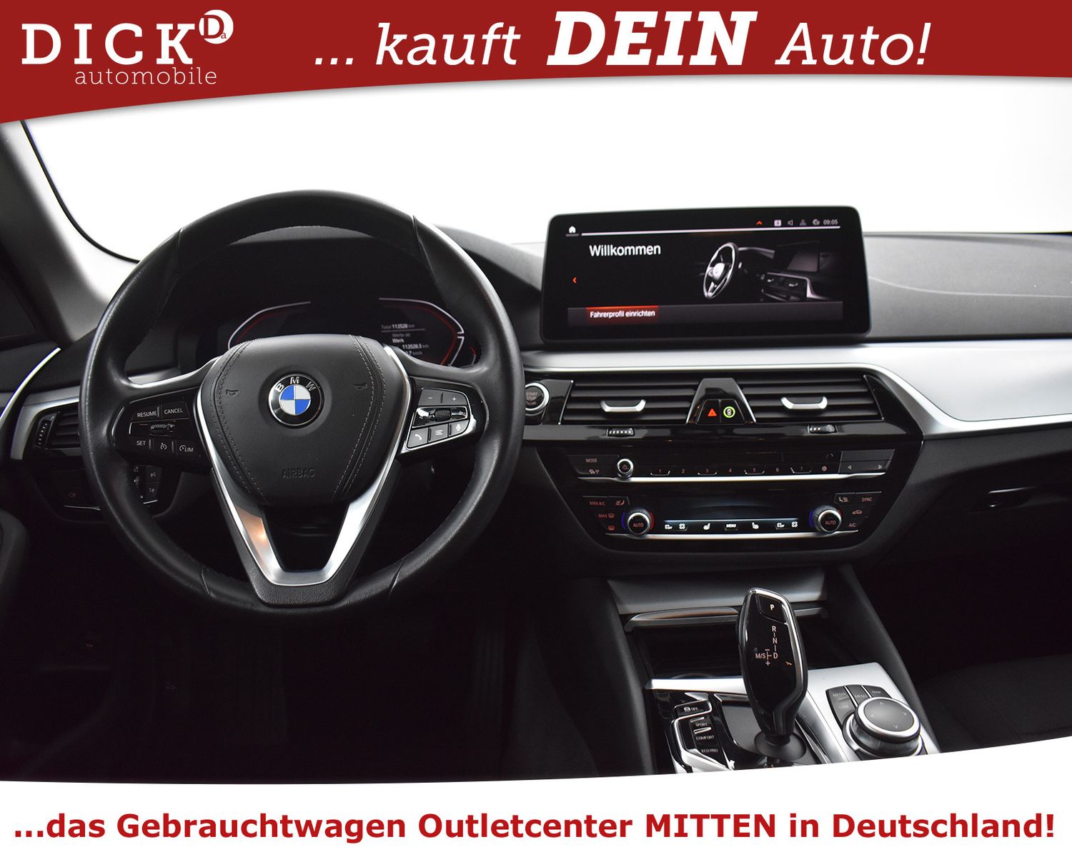 BMW 520d xDr T Aut >VIRTU+PROF+SHZ+TEMP+KAM+AHK+M18" - Image 10