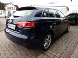 Audi A3 SPORTBACK 1.0TFSI*S-TRONIC*NAVI*XENON*ALU*PDC - Audi A3 mit Benzin-Antrieb: Blau, Stoff