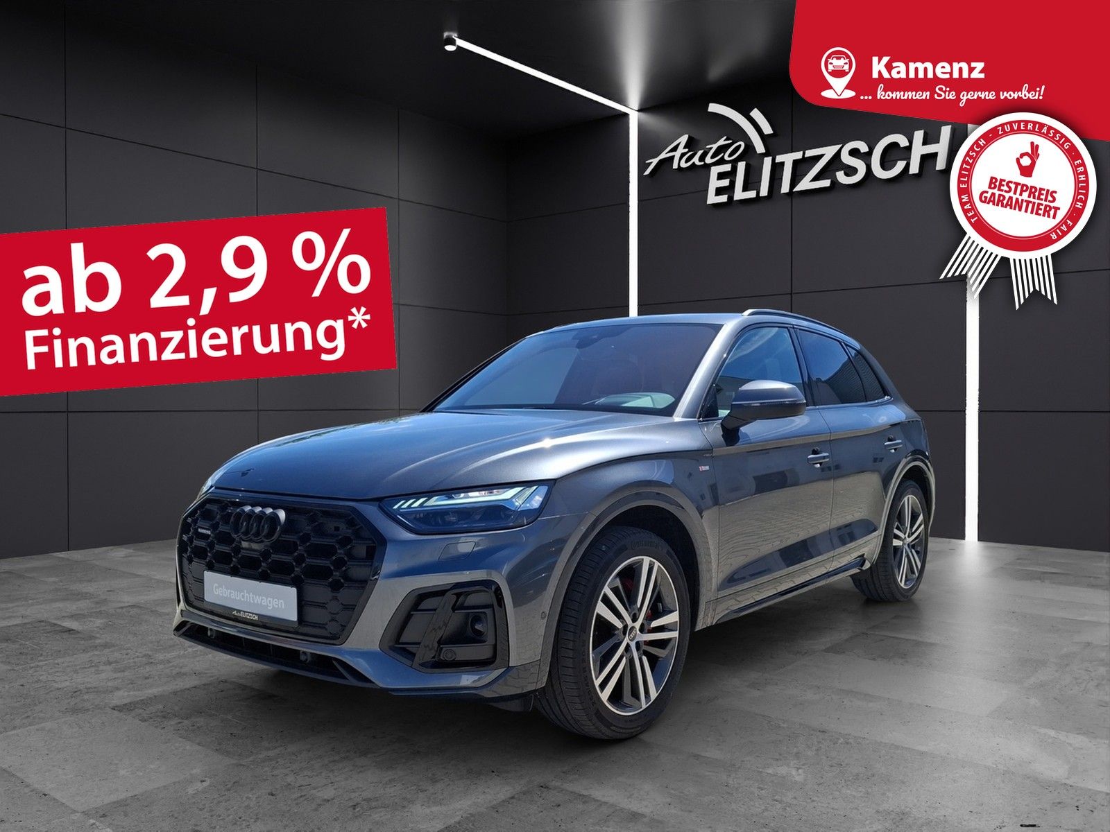 Fahrzeugabbildung Audi Q5 45 TFSI S-Line quattro S-tronic STH Matrix AH