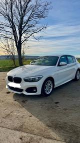 BMW 118i M Sportpaket -Leder-Alpinweiß-Top gepflegt- - BMW 118: 118i M Sportpaket