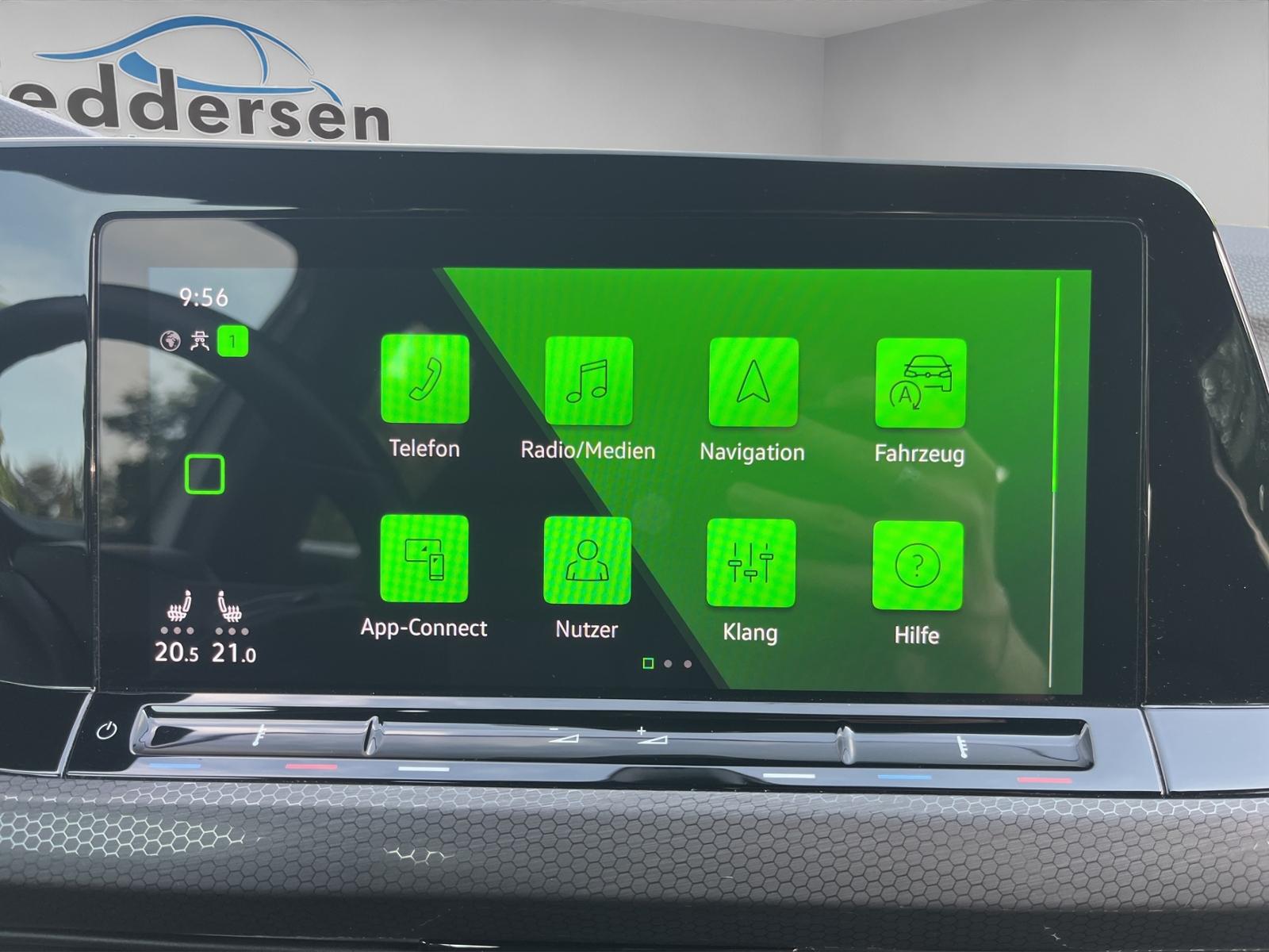 Volkswagen Golf VIII GTI 2.0 TSI App-Connect Sitzheizung LE, миниатюра 10