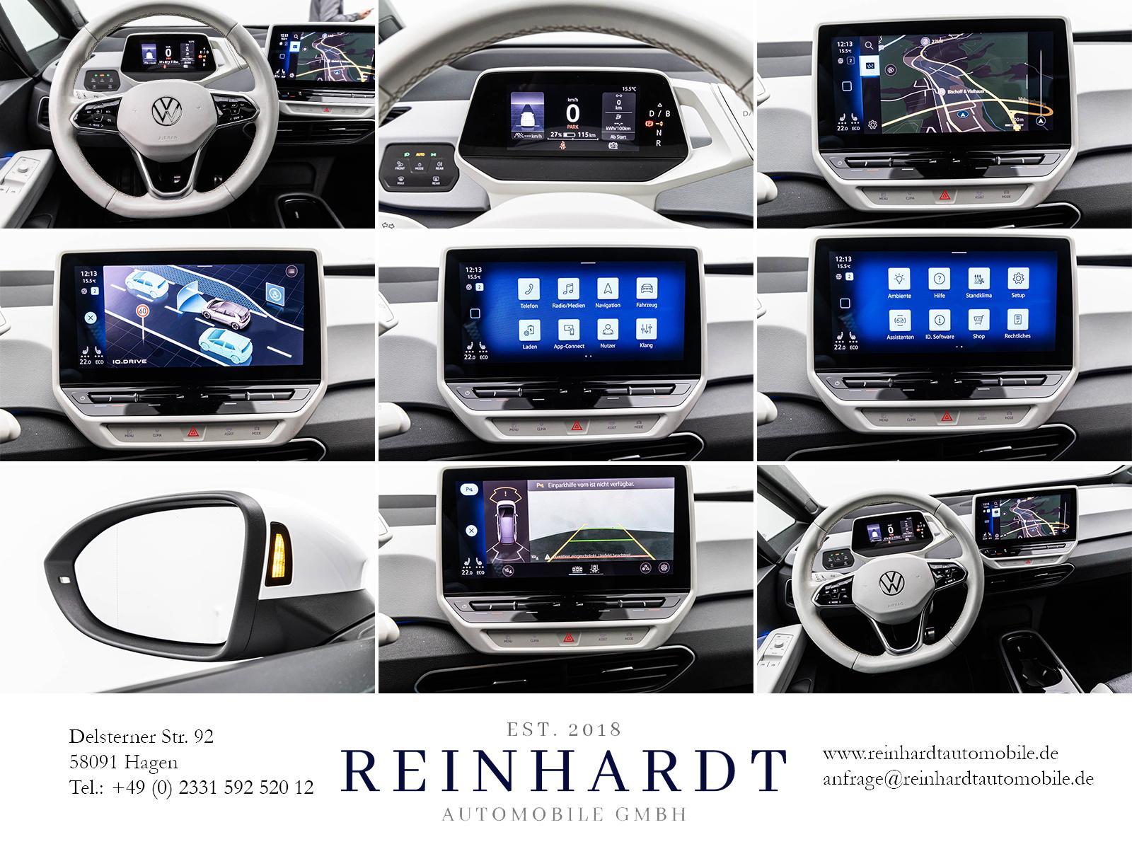 Volkswagen ID.3 PRO PERFORMANCE MAX ACC/HuD/PANO/WÄRMEPUMPE