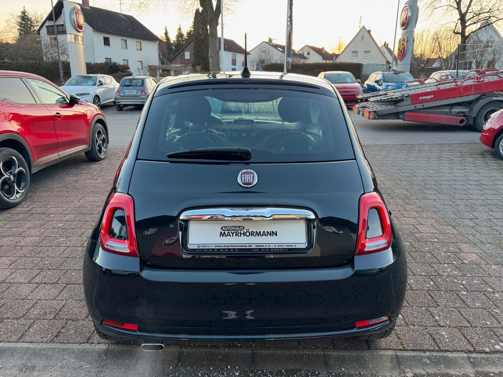 Fahrzeugabbildung Fiat 500 Lounge Touchscreen USB Klima Glasdach