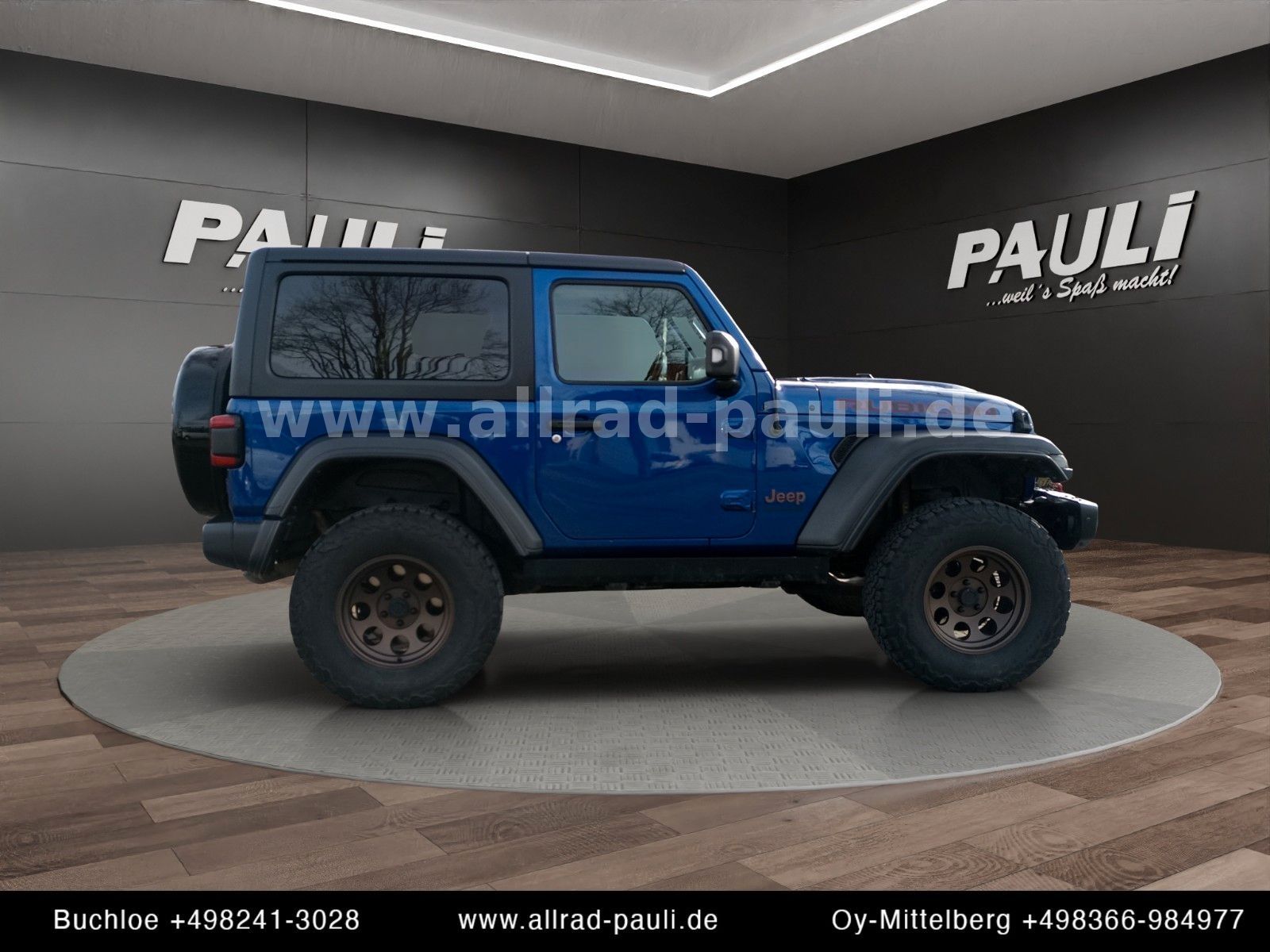 Jeep Wrangler 2.0 T-GDI Rubicon | Höher, Procomp