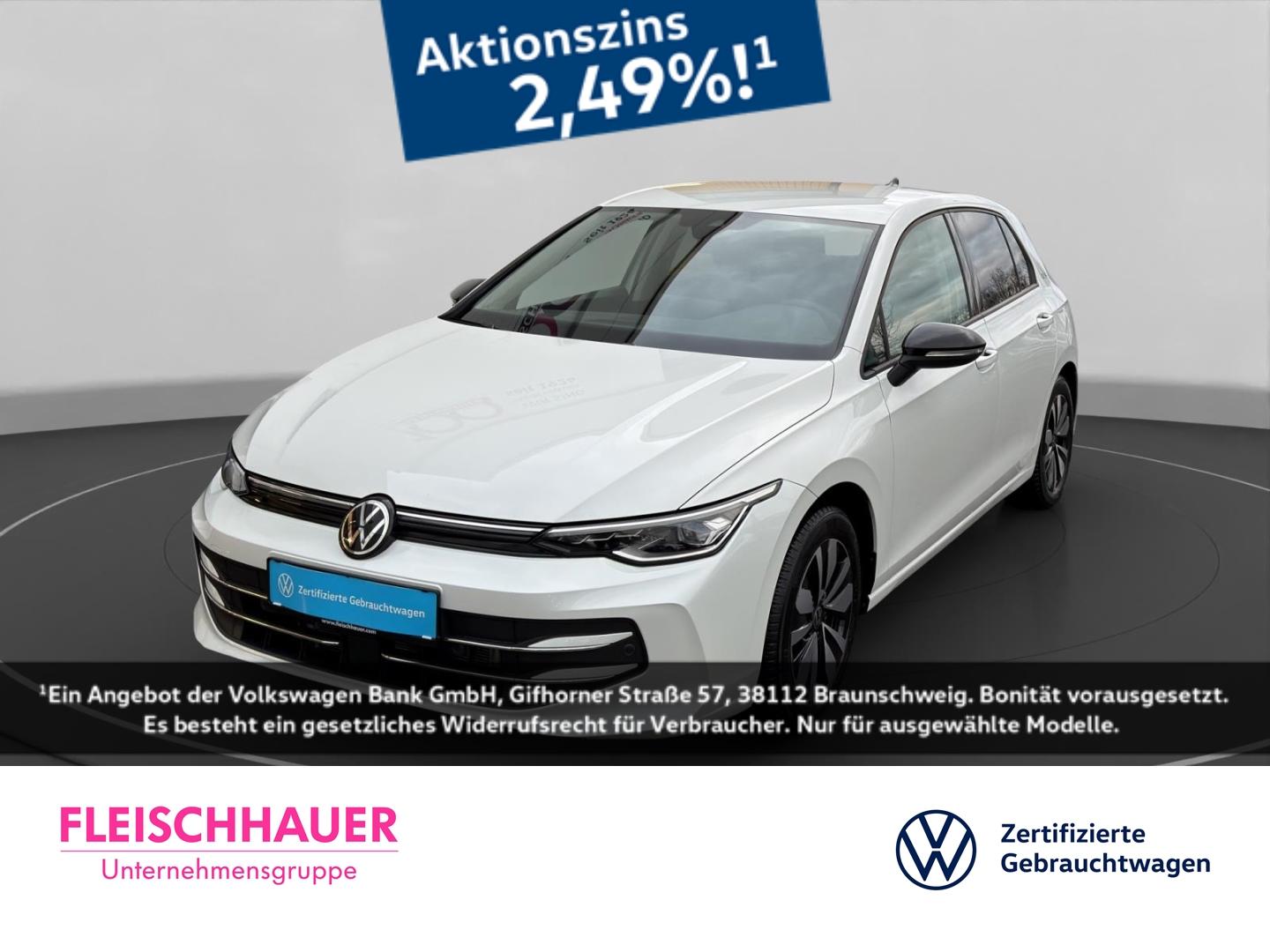 Volkswagen Golf VIII Goal 2.0 TDI+GRA+BSD+LAS+SHZ+RFK+LED+A