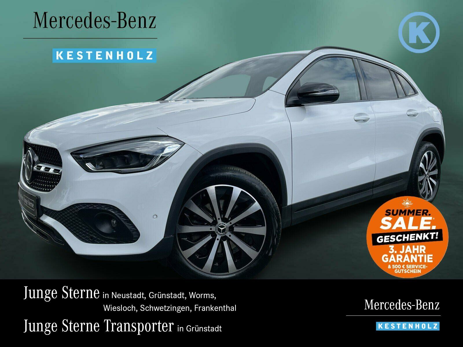 Mercedes-Benz GLA 200 4M PROGRESSIVE+AHK+DISTRO+MLED+BURME+KAM