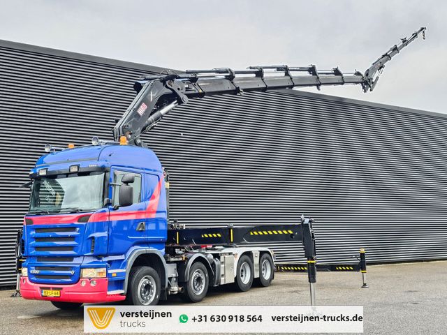 Scania R500 V8 / 8X4 / HIAB 105 t/m CRANE