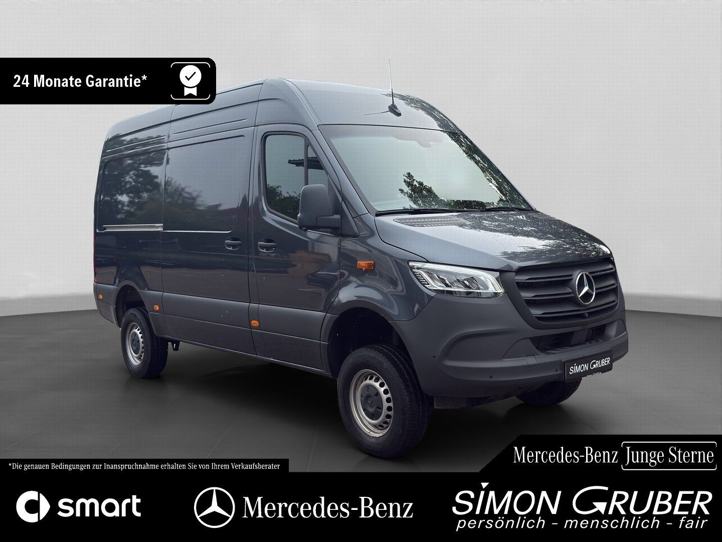 Fahrzeugabbildung Mercedes-Benz Sprinter 319 4*4 PRO hoch Standard L2H2 LED AHK
