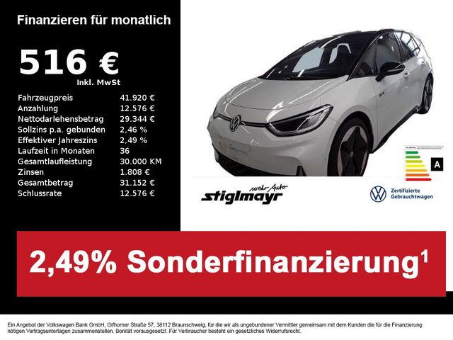 VW ID.3 GTX 84-kWh+DCC+HUD+IQ-LIGHT+PANO