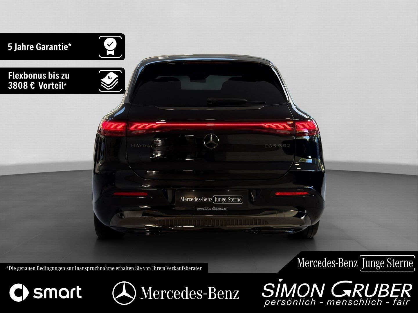 Fahrzeugabbildung Mercedes-Benz EQS 680 SUV Maybach Night Series First Class