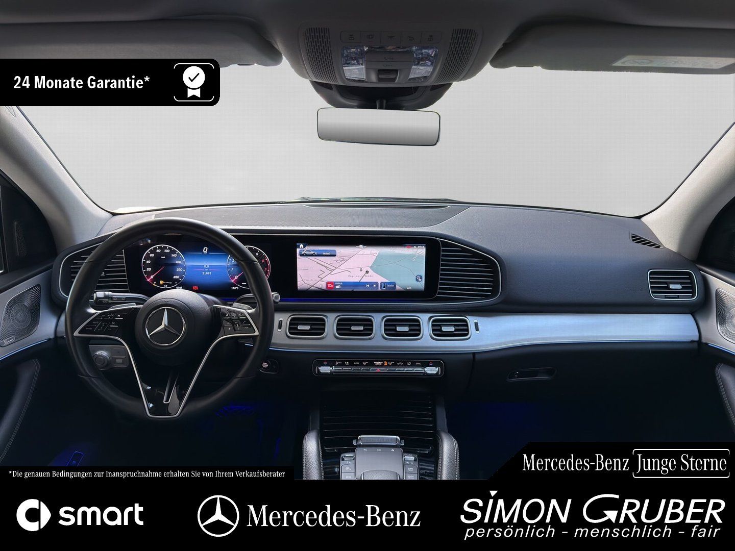 Fahrzeugabbildung Mercedes-Benz GLE 450 4M Leder Pano Memo 360 Burm AHK