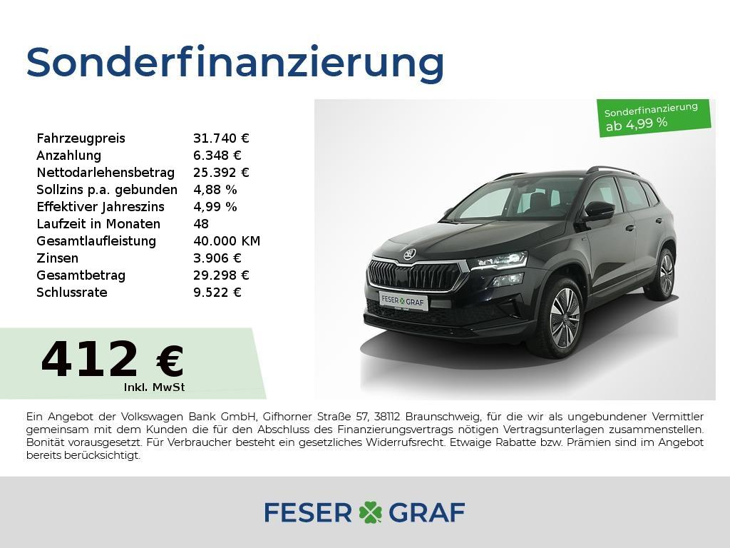 Skoda Karoq 2.0 TDI Tour DSG AHK LED DAB R-Kamera Navi