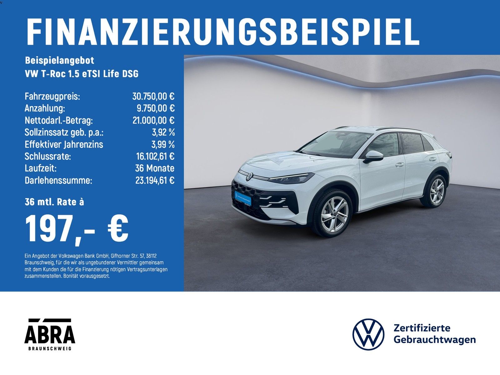 Volkswagen T-Roc 1.5 eTSI Life DSG LED ACC CAM CarPlay foto 1