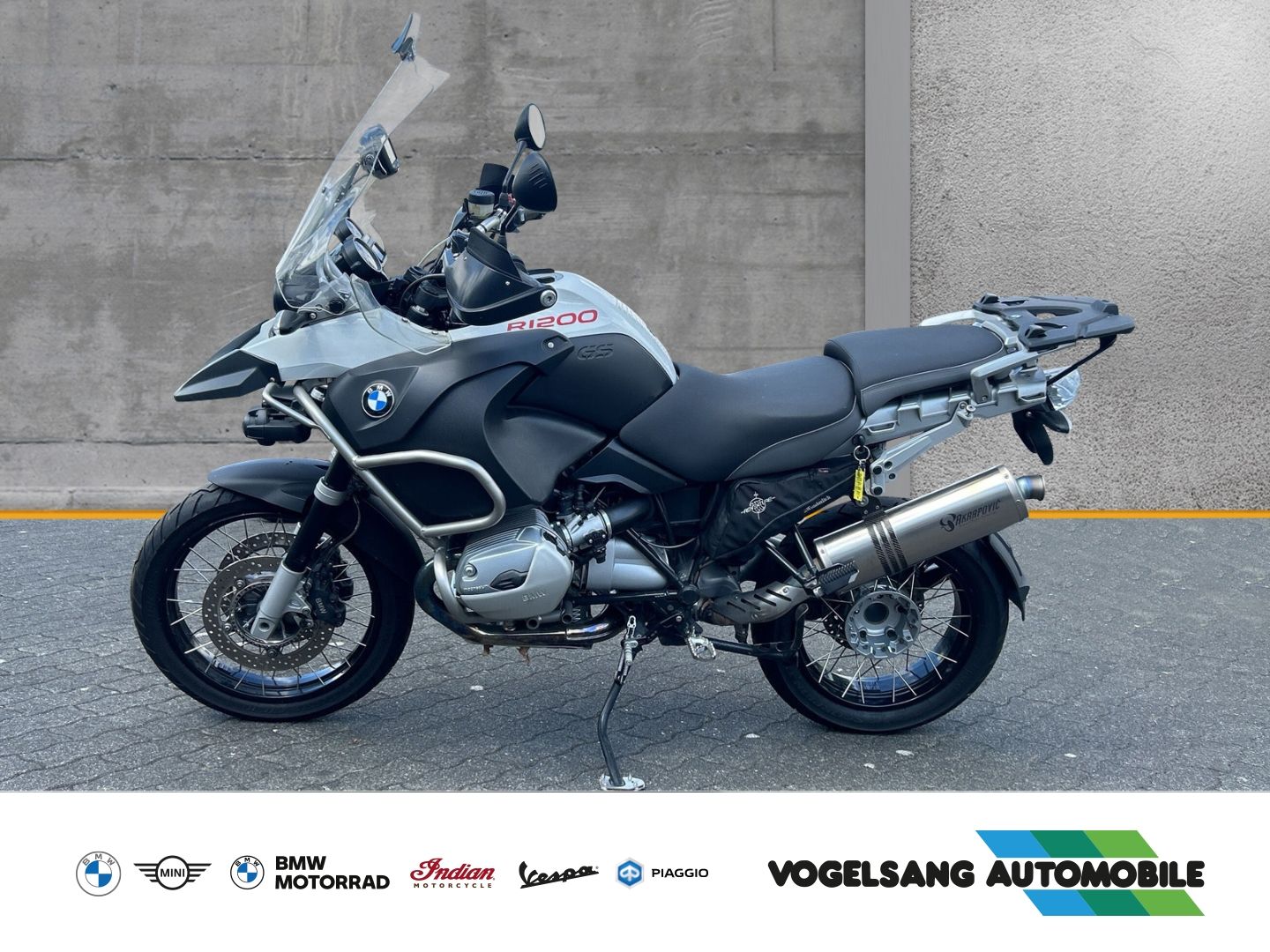 Fahrzeugabbildung BMW R 1200 GS Adventure HP2, Handgriffe heizbar, Bli
