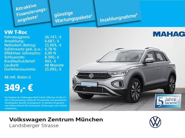 Volkswagen T-Roc 2.0 TDI MOVE AHK LED Navi 6-Gang